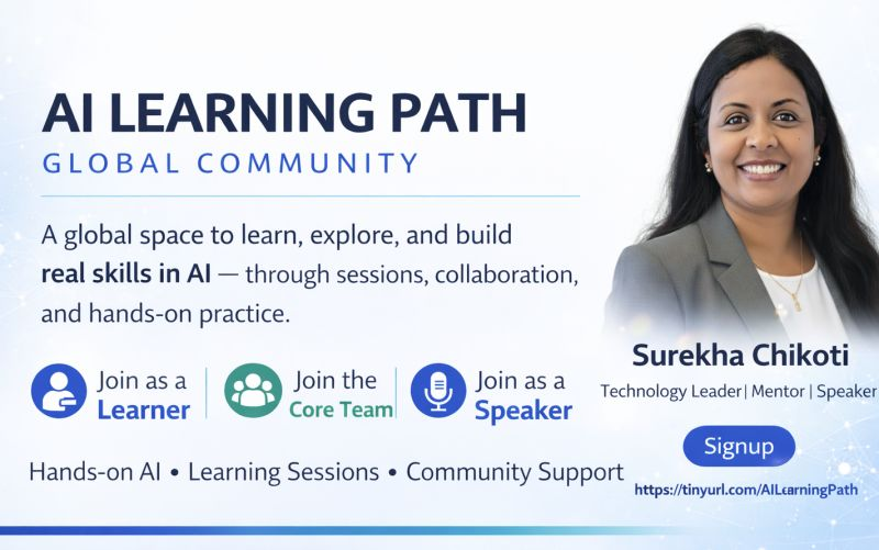 AI Learning Path – Global Community: A global space to learn